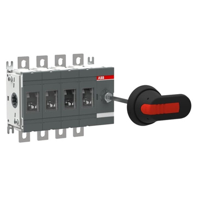 ABB Switch Disconnector, 4 Pole, 250A Max Current, 250A Fuse Current
