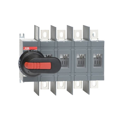 ABB Switch Disconnector, 4 Pole, 200A Max Current, 200A Fuse Current
