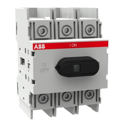 ABB Switch Disconnector, 3 Pole, 125A Max Current, 125A Fuse Current
