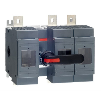 ABB Fuse Switch Disconnector, 3 Pole, 630A Max Current, 630A Fuse Current