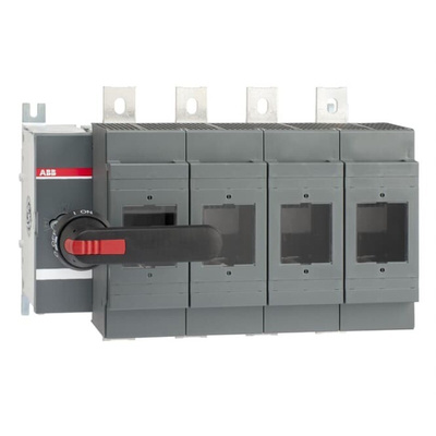 ABB Fuse Switch Disconnector, 4 Pole, 630A Max Current, 630A Fuse Current