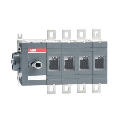 ABB Switch Disconnector, 4 Pole, 400A Max Current, 400A Fuse Current
