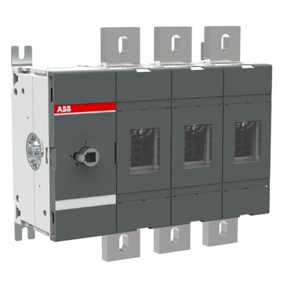 ABB Switch Disconnector, 3 Pole, 1000A Max Current, 1kA Fuse Current