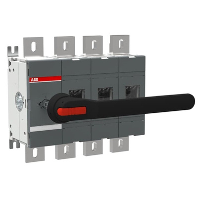 ABB Switch Disconnector, 4 Pole, 1250A Max Current, 1250A Fuse Current