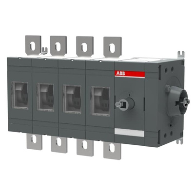 ABB Switch Disconnector, 4 Pole, 630A Max Current, 630A Fuse Current