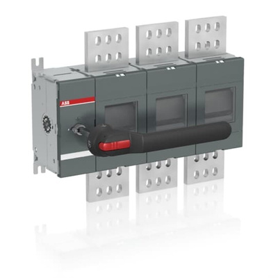 ABB Switch Disconnector, 3 Pole, 2500A Max Current, 2.5kA Fuse Current