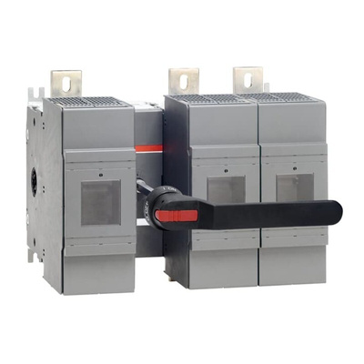 ABB Fuse Switch Disconnector, 3 Pole, 1250A Max Current, 1250A Fuse Current