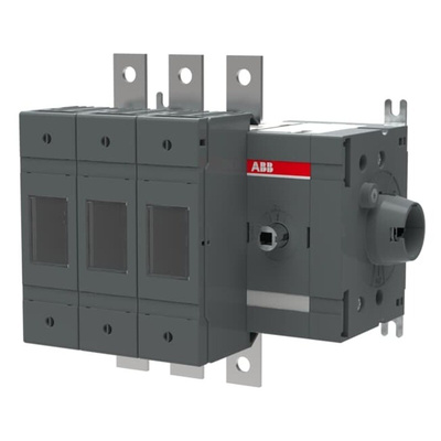 ABB Fuse Switch Disconnector, 3 Pole, 100A Max Current, 100A Fuse Current