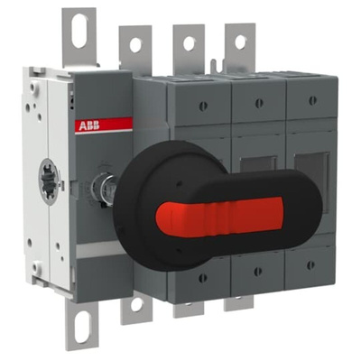 ABB Fuse Switch Disconnector, 4 Pole, 125A Max Current, 125A Fuse Current