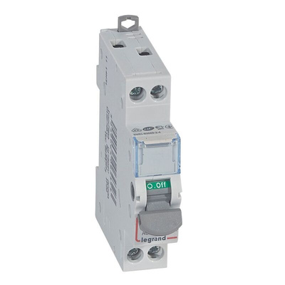 Legrand Switch Disconnector, 2 Pole, 20A Max Current