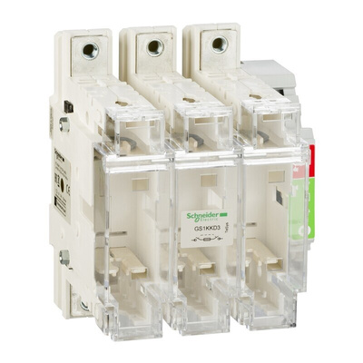Schneider Electric Fuse Switch Disconnector, 3P Pole, 125A Max Current, 125A Fuse Current