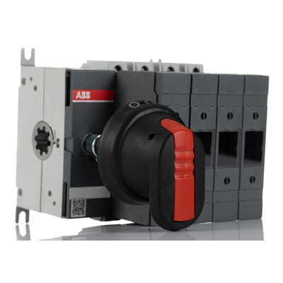 ABB Fuse Switch Disconnector, 4 Pole, 63A Max Current, 80A Fuse Current