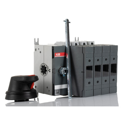 ABB Fuse Switch Disconnector, 4 Pole, 63A Max Current, 80A Fuse Current