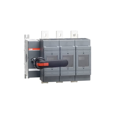 ABB Fuse Switch Disconnector, 3 Pole, 630A Max Current, 800A Fuse Current