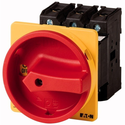 Eaton 3P Pole Rear Panel Isolator Switch - 100A Maximum Current, 50kW Power Rating, IP65