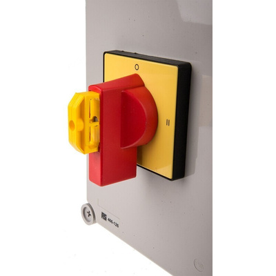 RS PRO 4P Pole DIN Rail Isolator Switch - 25A Maximum Current, 11kW Power Rating, IP65