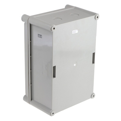 RS PRO 4P Pole DIN Rail Isolator Switch - 32A Maximum Current, 11kW Power Rating, IP65