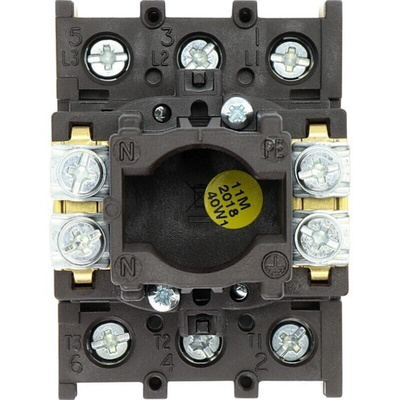 Eaton 3P Pole Flush Mount Isolator Switch - 25A Maximum Current, 13kW Power Rating, IP65