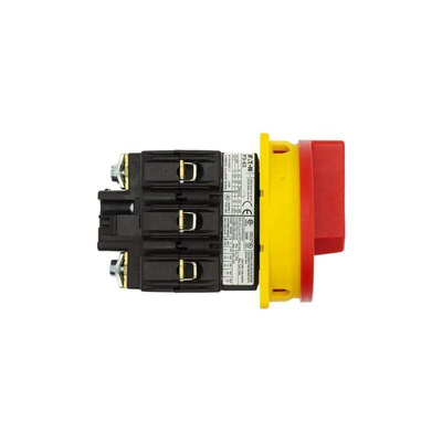 Eaton 3P Pole Flush Mount Isolator Switch - 63A Maximum Current, 30kW Power Rating, IP65