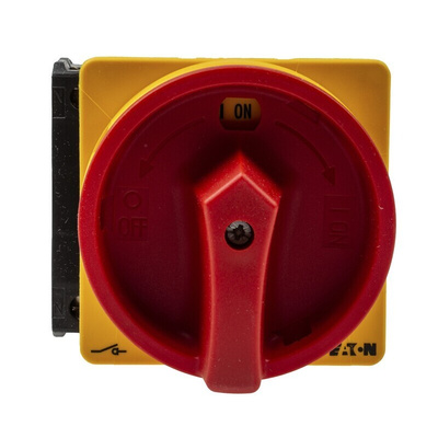 Eaton 3P+N Pole Panel Mount Isolator Switch - 100A Maximum Current, 50kW Power Rating, IP65