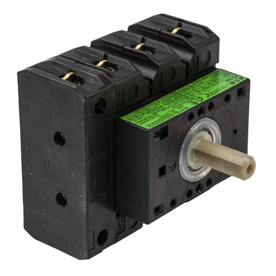 Eaton 3P+N Pole Panel Mount Isolator Switch - 100A Maximum Current, 50kW Power Rating, IP65