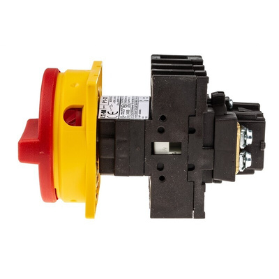 Eaton 3P+N Pole Panel Mount Isolator Switch - 25A Maximum Current, 13kW Power Rating, IP65