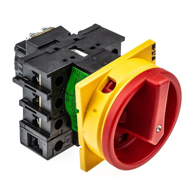 Eaton 3P+N Pole Panel Mount Isolator Switch - 32A Maximum Current, 15kW Power Rating, IP65