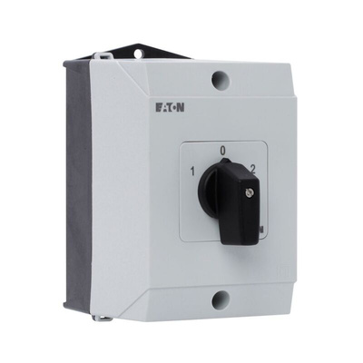 Eaton 3P Pole Surface Mount Isolator Switch - 20A Maximum Current, 6.5kW Power Rating, IP65
