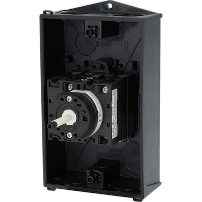 Eaton 6P Pole Surface Mount Isolator Switch - 32A Maximum Current, 13kW Power Rating, IP65