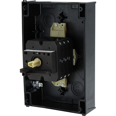 Eaton 6P Pole Surface Mount Isolator Switch - 63A Maximum Current, 22kW Power Rating, IP65