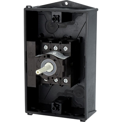 Eaton 3P Pole Surface Mount Isolator Switch - 25A Maximum Current, 13kW Power Rating, IP65