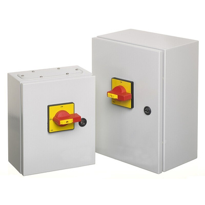 RS PRO 6 Pole Wall Mount Isolator Switch - 63A Maximum Current
