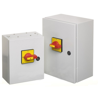 RS PRO 6P Pole Panel Mount Isolator Switch - 125A Maximum Current, IP65