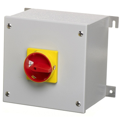 RS PRO 4P Pole Panel Mount Isolator Switch - 63A Maximum Current, IP65