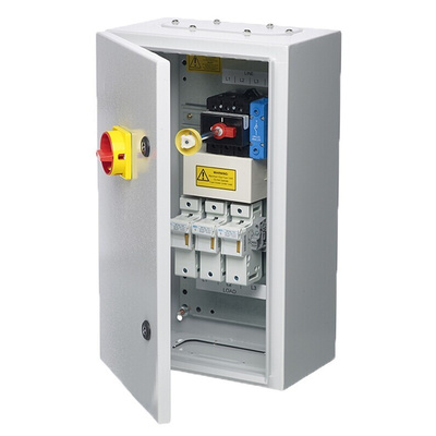RS PRO 3P Pole Panel Mount Isolator Switch - 63A Maximum Current