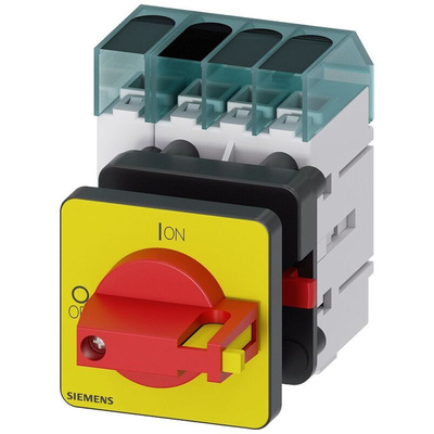 Siemens Switch Disconnector, 4 Pole, 25A Max Current, 25A Fuse Current