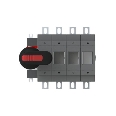 ABB Fuse Switch Disconnector, 4 Pole, 200A Fuse Current