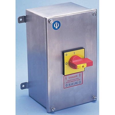 Kraus & Naimer 3P Pole Isolator Switch - 32A Maximum Current, 11kW Power Rating, IP65