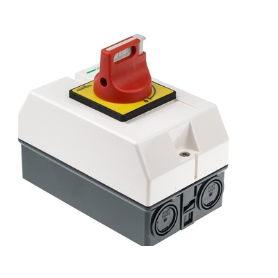 Schneider Electric 3P Pole Panel Mount Isolator Switch - 16A Maximum Current, 5.5kW Power Rating, IP65