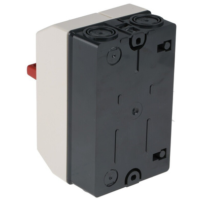 Schneider Electric 3P Pole Panel Mount Isolator Switch - 20A Maximum Current, 7.5kW Power Rating, IP65