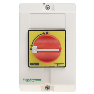 Schneider Electric 3P Pole Panel Mount Isolator Switch - 20A Maximum Current, 7.5kW Power Rating, IP65