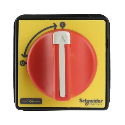 Schneider Electric 3P Pole Panel Mount Isolator Switch - 40A Maximum Current, 18.5kW Power Rating, IP20, IP65