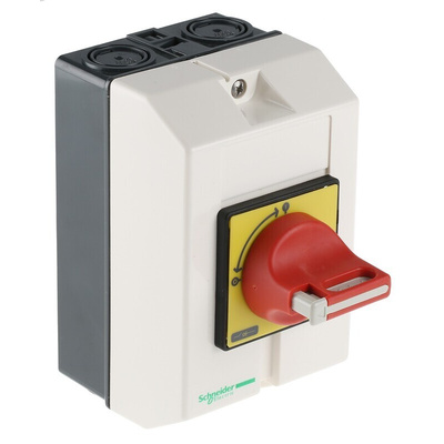 Schneider Electric 3P Pole Panel Mount Isolator Switch - 32A Maximum Current, 15kW Power Rating, IP65