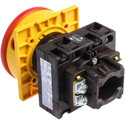 Eaton 2P Pole Panel Mount Isolator Switch - 32A Maximum Current, 13kW Power Rating, IP65
