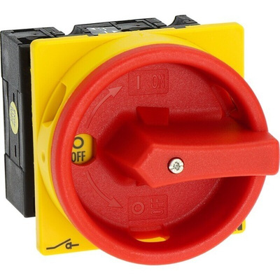 Eaton 2P Pole Panel Mount Isolator Switch - 32A Maximum Current, 13kW Power Rating, IP65