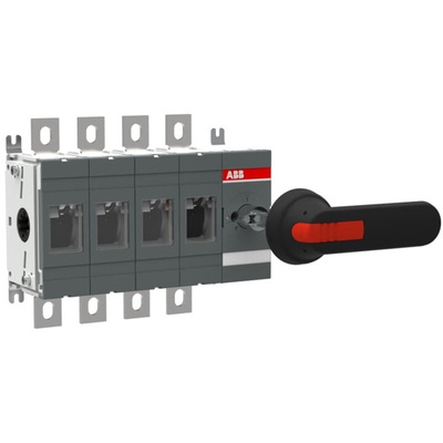 ABB Switch Disconnector, 4 Pole, 400A Max Current, 400A Fuse Current