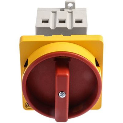 Allen Bradley 3P Pole Panel Mount Isolator Switch - 32A Maximum Current, 15kW Power Rating, IP65