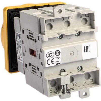 Allen Bradley 3P Pole Isolator Switch - 63A Maximum Current, 22kW Power Rating, IP66