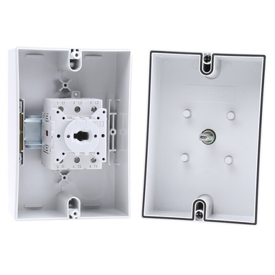 Allen Bradley 3P Pole Isolator Switch - 63A Maximum Current, 22kW Power Rating, IP66