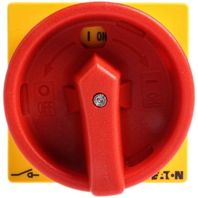 Eaton 3P Pole Panel Mount Isolator Switch - 20A Maximum Current, 6.5kW Power Rating, IP65